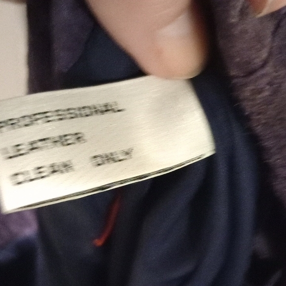 Vintage Purple Suede Leather A-Line Midi Skirt | Genuine Leather | Classic - Picture 4 of 7